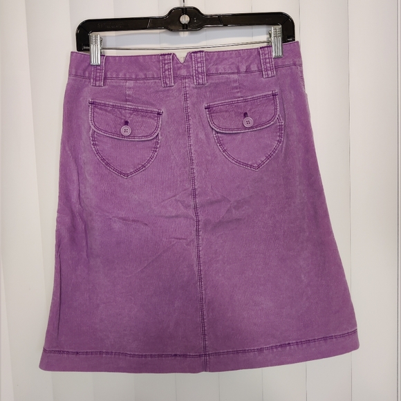GAP purple corduroy skirt size 2 - Picture 2 of 3